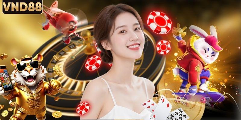 VND88 - Trang Chủ Nhà Cái Chính Thức Tặng Ngay 888K 3 Sảnh live casino với dealer thao tác điêu luyện
