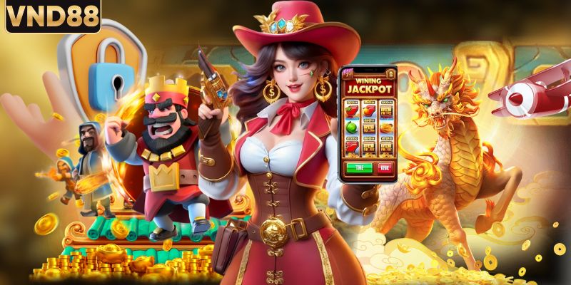 VND88 - Trang Chủ Nhà Cái Chính Thức Tặng Ngay 888K 4 Nổ hũ săn jackpot khổng lồ tại VND88